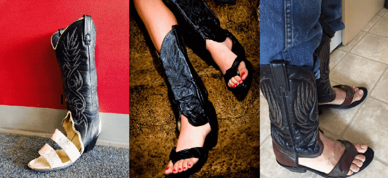 Deze 'Boot Sandals' worden geen trend, toch? Please?