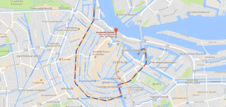 Google Maps Easter Egg voor Pride Amsterdam