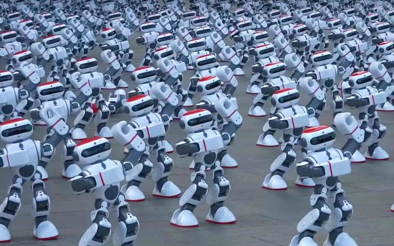 1069 Dansende robots, een nieuw wereldrecord