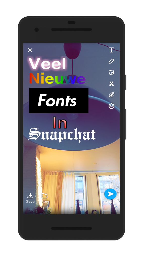 Snapchat Lettertypes