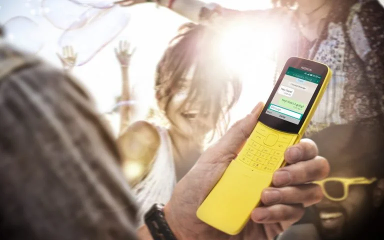 Nokia 8110, ultieme festivaltelefoon heeft nu ook WhatsApp