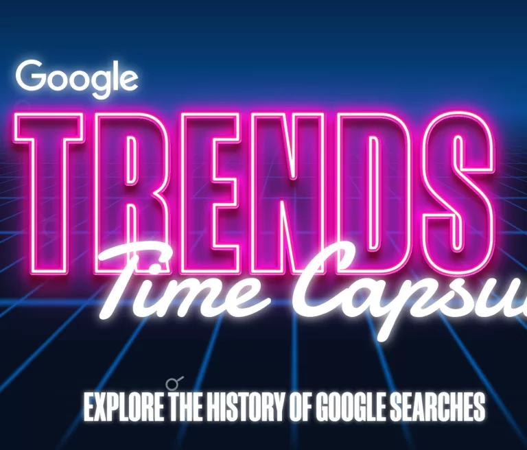 Met de Google’s Trends Time Capsule maak je een trip naar het ‘verleden’