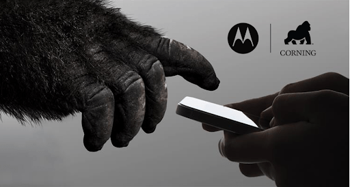 Motorola gaat Corning Gorilla Glass op elk product gebruiken